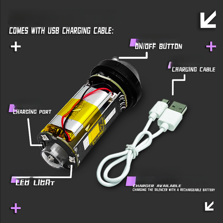 FIRE-BREATHING BEAR Luminous Tracer Suppressor 14mm CCW