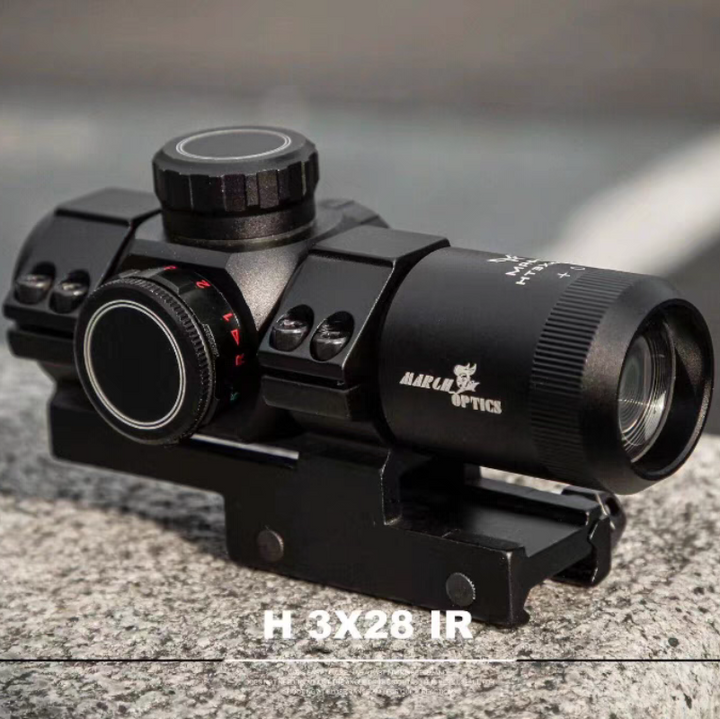 March HT 3X30 IR Sight With 20mm Side Rail