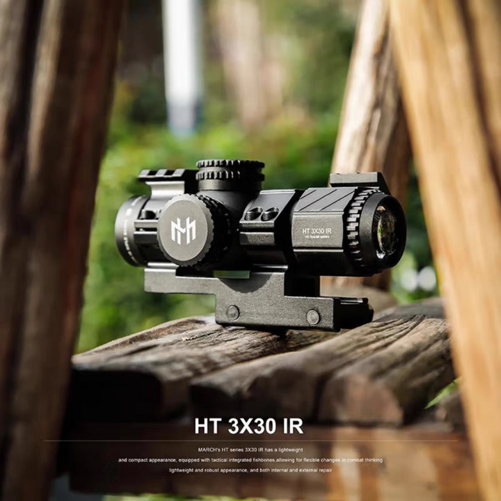 March HT 3X30 IR Sight With 20mm Side Rail