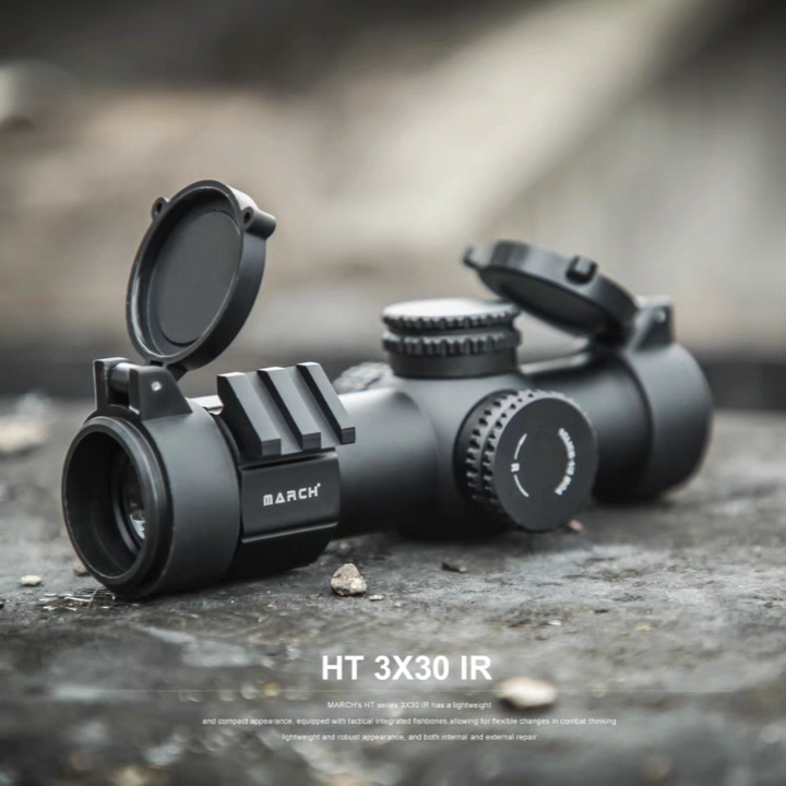 March HT 3X30 IR Sight With 20mm Side Rail