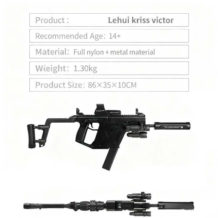 Lehui KRISS Vector V2 Gel Blaster