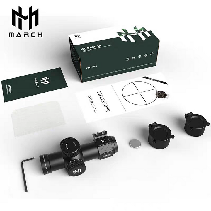 March HT 3X30 IR Sight With 20mm Side Rail