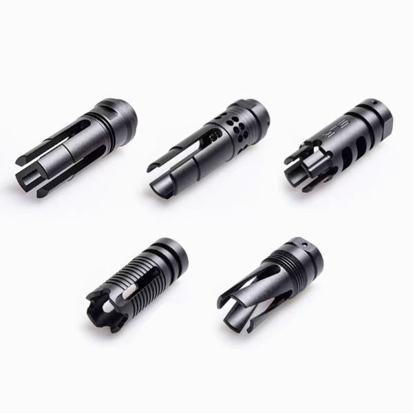 Metal Flash Hider Fire Caps 14mm CCW